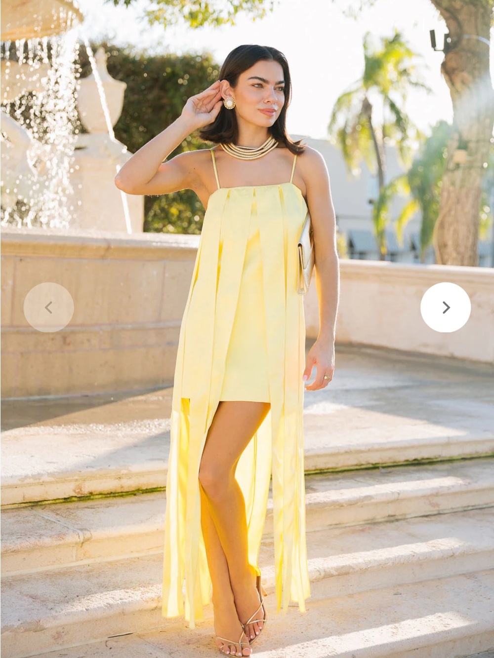 Jaci Dress by Cocolillys - Yellow